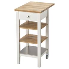 IKEA - STENSTORP rullebord, hvid/eg, 45x43x90 cm