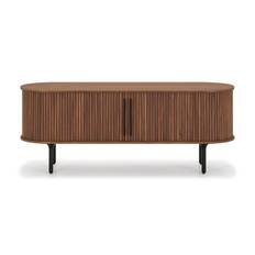 TV-bänk Neandir 150x45 cm Massiv Valnöt - Brun TV bänk & mediabänk Bark