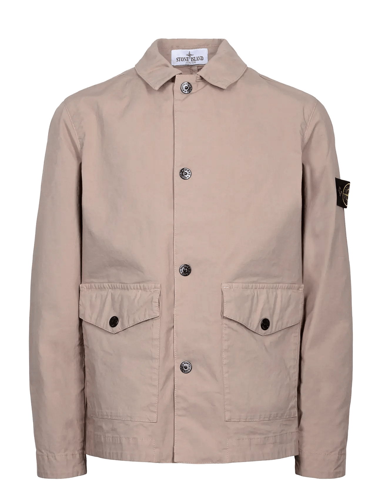 Stone Island Kids Junior Shirt Jacket - Beige - 140