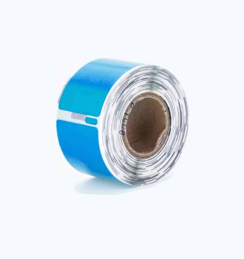 Dymo 99010 blå forsendelse etiketter - Kompatibel S0722370B - 130 stk 89 x 28mm