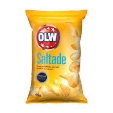 Chips OLW Lättsaltade 40g