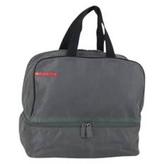 Prada Vintage, Vintage , Dame, Grå, ONE SIZE, Nylon, Pre-owned Vintage Weekendtaske