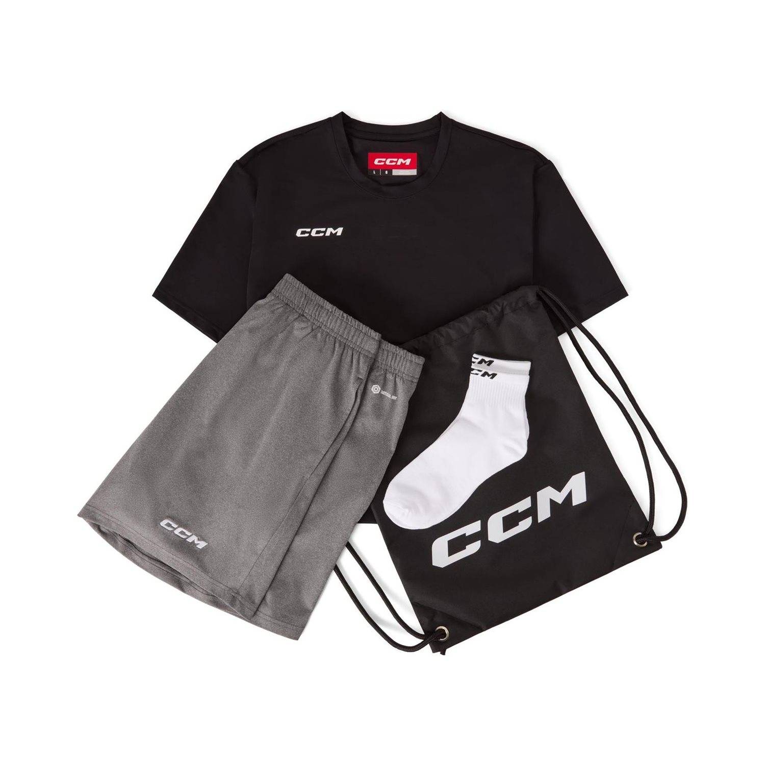 CCM Dryland Kit Jr Black - Svart (M)
