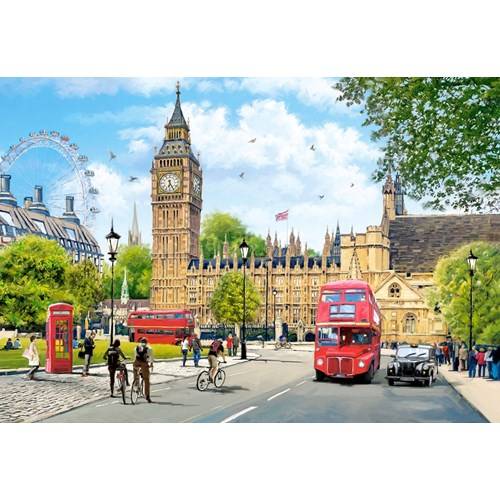 1000 bitar - Busy morning in London