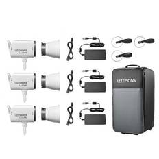 Godox Litemon's Bi color LED Video Light LA300Bi 3 Light Kit