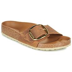 BIRKENSTOCK  Tøfler Madrid Big Buckle LEOI Cognac HEX  - Brun - 37