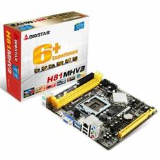 Biostar H81MHV3 bundkort - H81 Intel LGA 1150