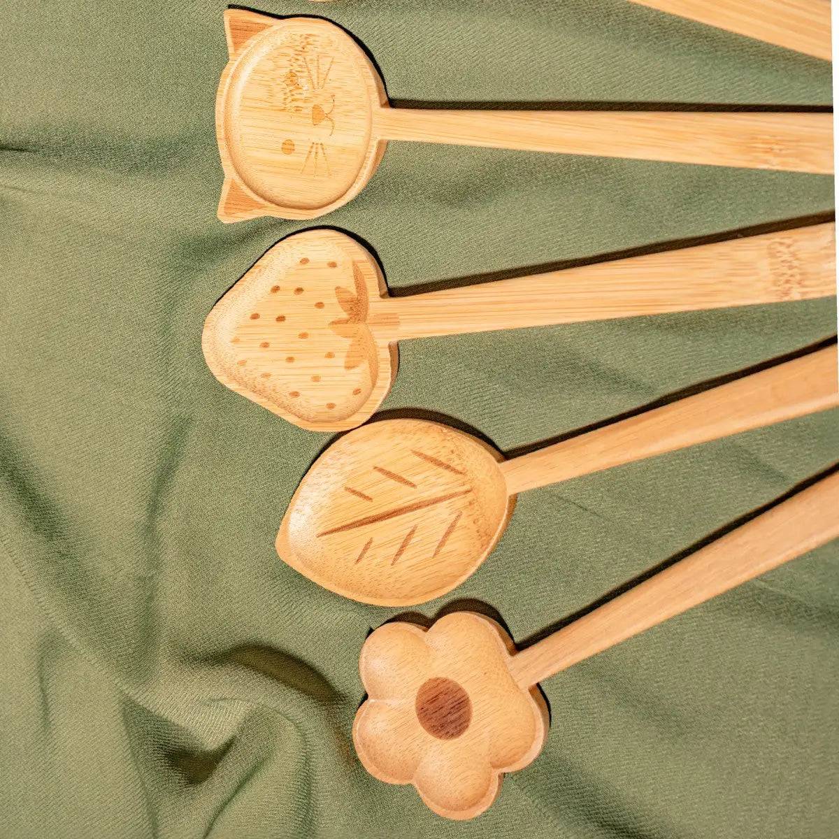 Strawberry salad spoon