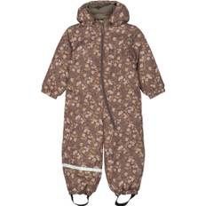 Mikk-Line Snow Suit AOP Stl. 128 unisex - Vinteroveraller Från Magasin - Sparrow (128)