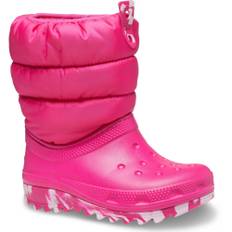 Crocs Girls Classic Neo Lined Puffer Winter Boots UK Size 7 (EU 23-24)