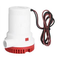 2000GPH Electric Bilge Pump Boat Water Discharge Pump Marine Ignition Protected 12V