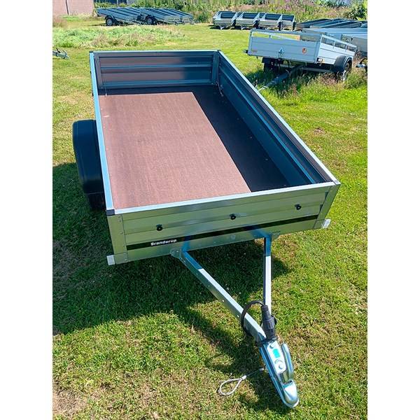 Rest: Brenderup Trailer 1205 S - 500 kg - Inkl. gratis presenning.