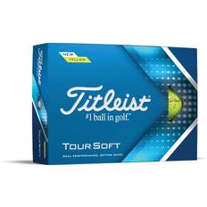 Titleist Tour Soft (2022) Logobolde - Gul