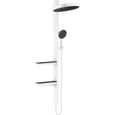 Takdusch Hansgrohe Rainfinity Showerpipe 360 1jet för Inbyggnad Matt Vit