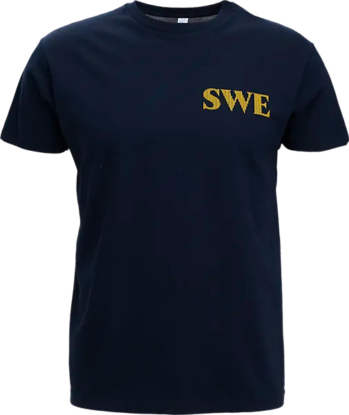 Sverige Sverige Tee Sr Fanshop Fotboll Navy - Large