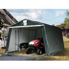 3,3x4,7m, Garagetelt, PE-teltdug, mørkegrøn - (7819)
