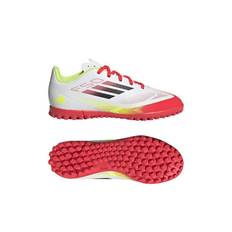 adidas F50 Club TF Pure Victory - Hvid/Sort/Gul Børn - Turf (TF)