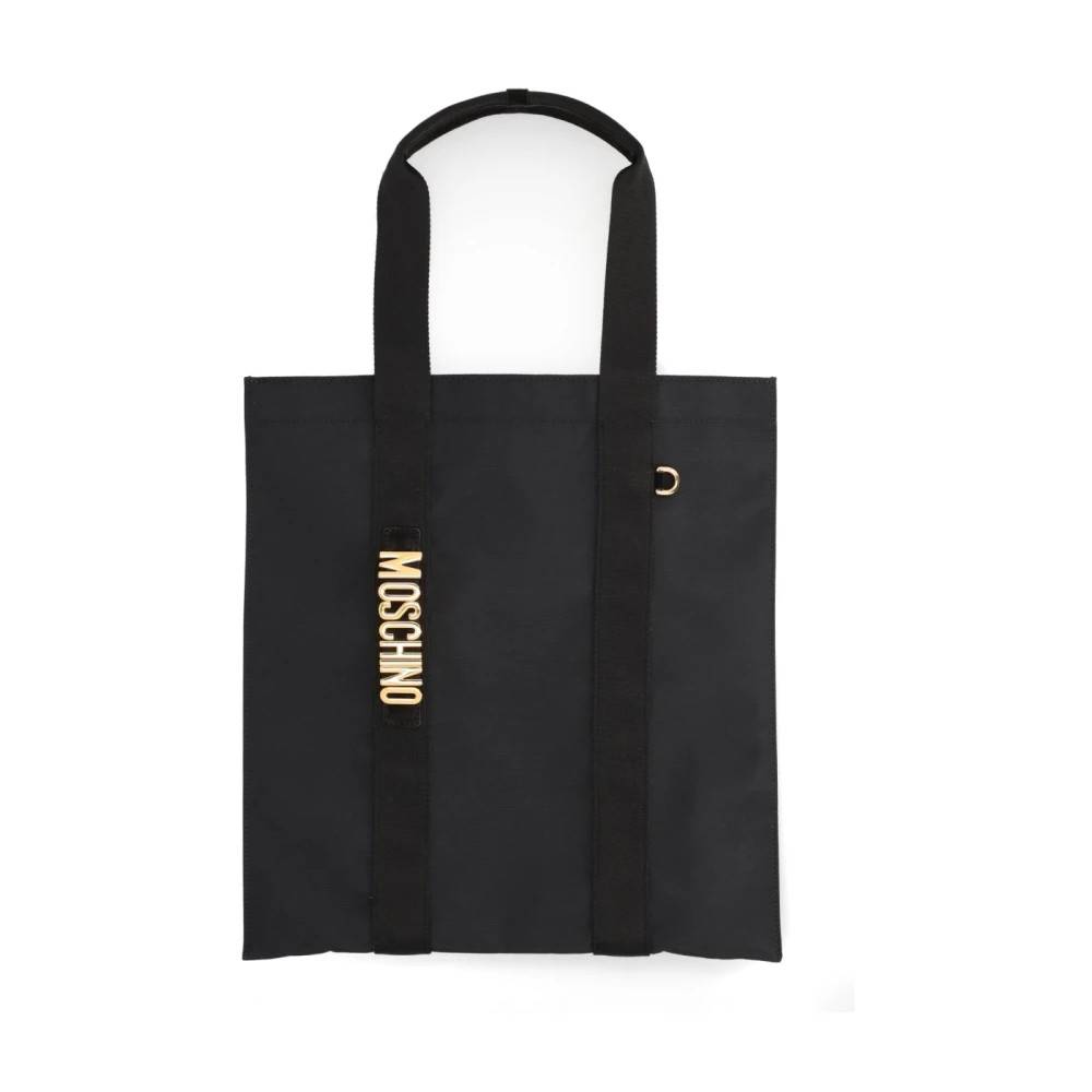 Moschino Carry Me Tote - Tasker - Dame - Sort - ONE SIZE - Uld