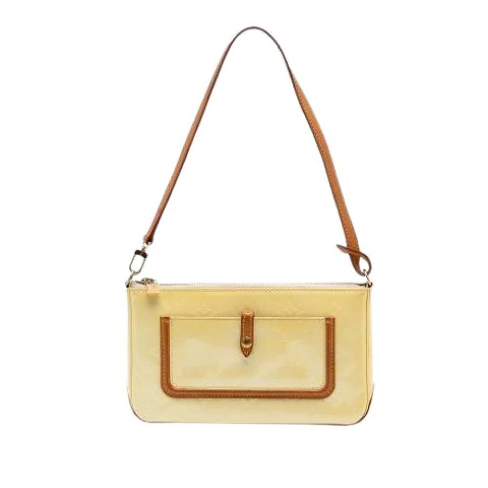 Louis Vuitton Vintage Pre-owned Mallory Mini Bag - Vintage - Dame - Gul - ONE SIZE - Uld