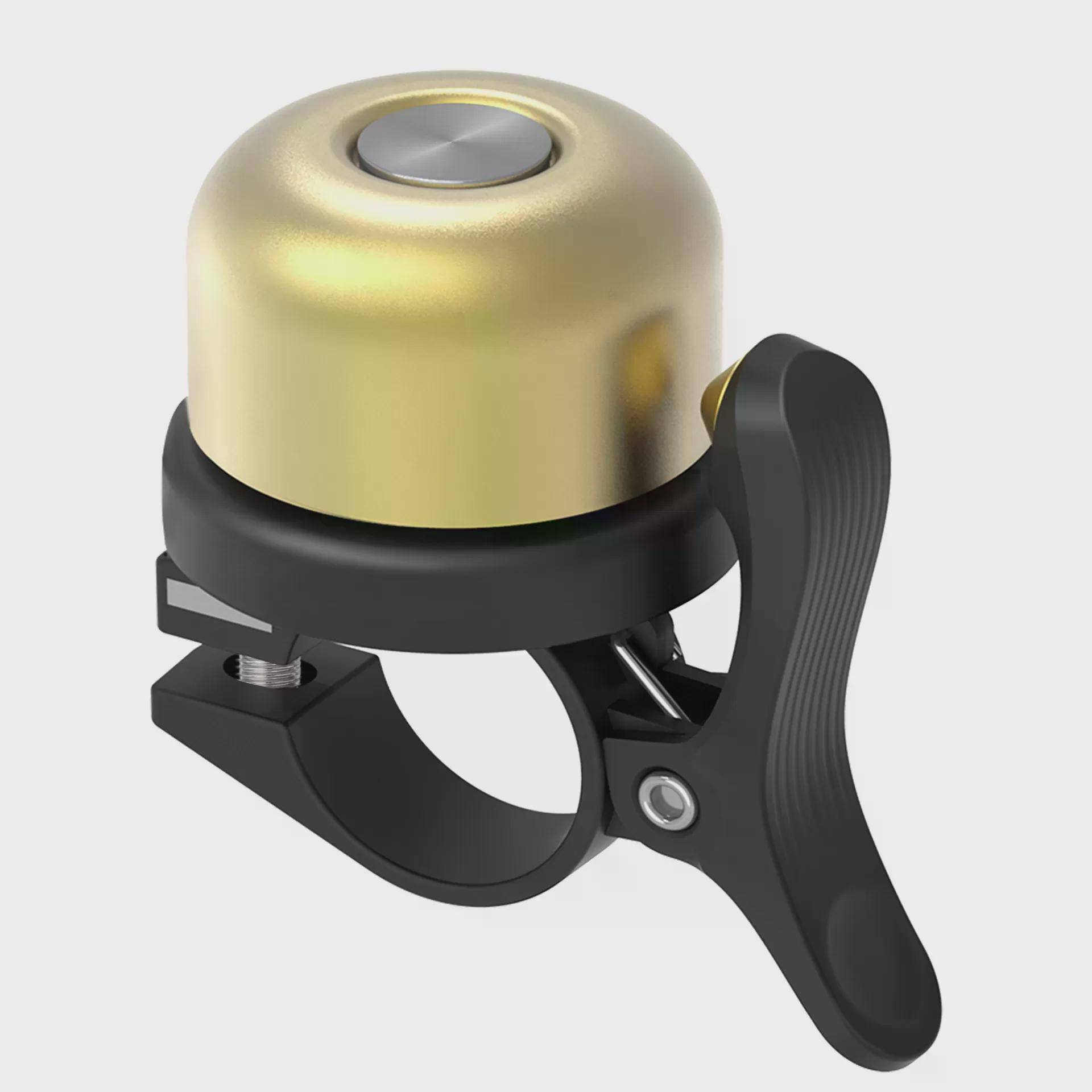 INF Ringklocka med Airtaghållare för cykel - Guld