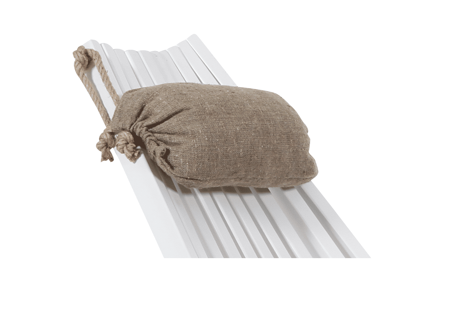 Nakkepude til hvilestol natur Ribbon