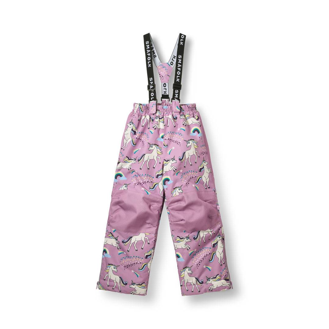 Skibukser med enhjørninger - Sweet lilac / 7-8