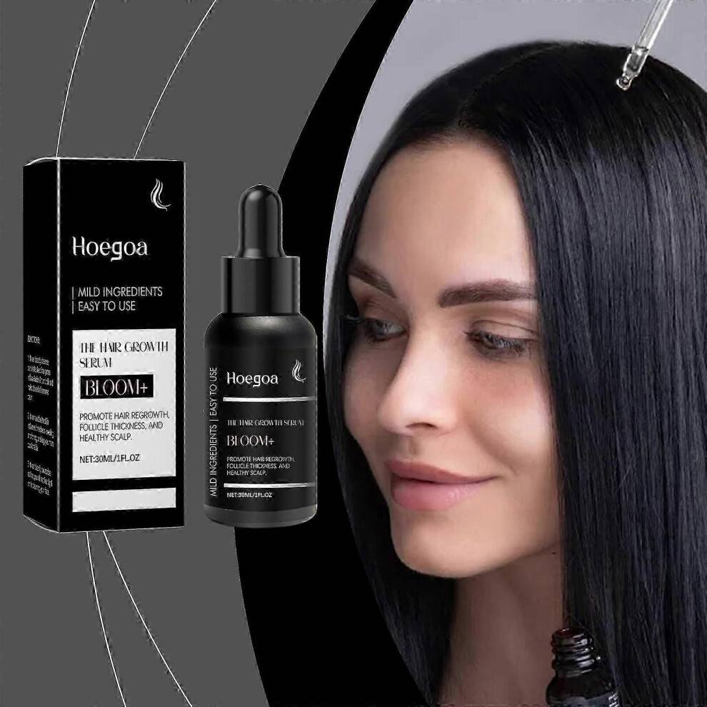 Hair Growth Serum for Thickness Hair, Anti-Hair Loss Serum for Stronger & Strengthen Hair Roots for Men & Women, Nourishing and Repair Damaged Hair
