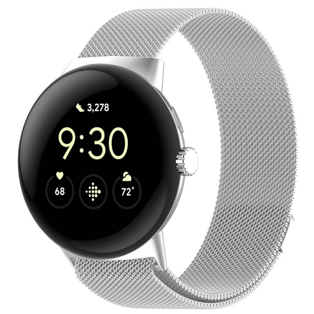 Armbånd Milanese Google Pixel Watch 5 41mm Sølv
