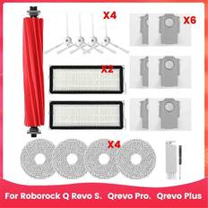 Til Roborock Q Revo S, Qrevo Pro, Qrevo Plus robotstøvsuger tilbehør
