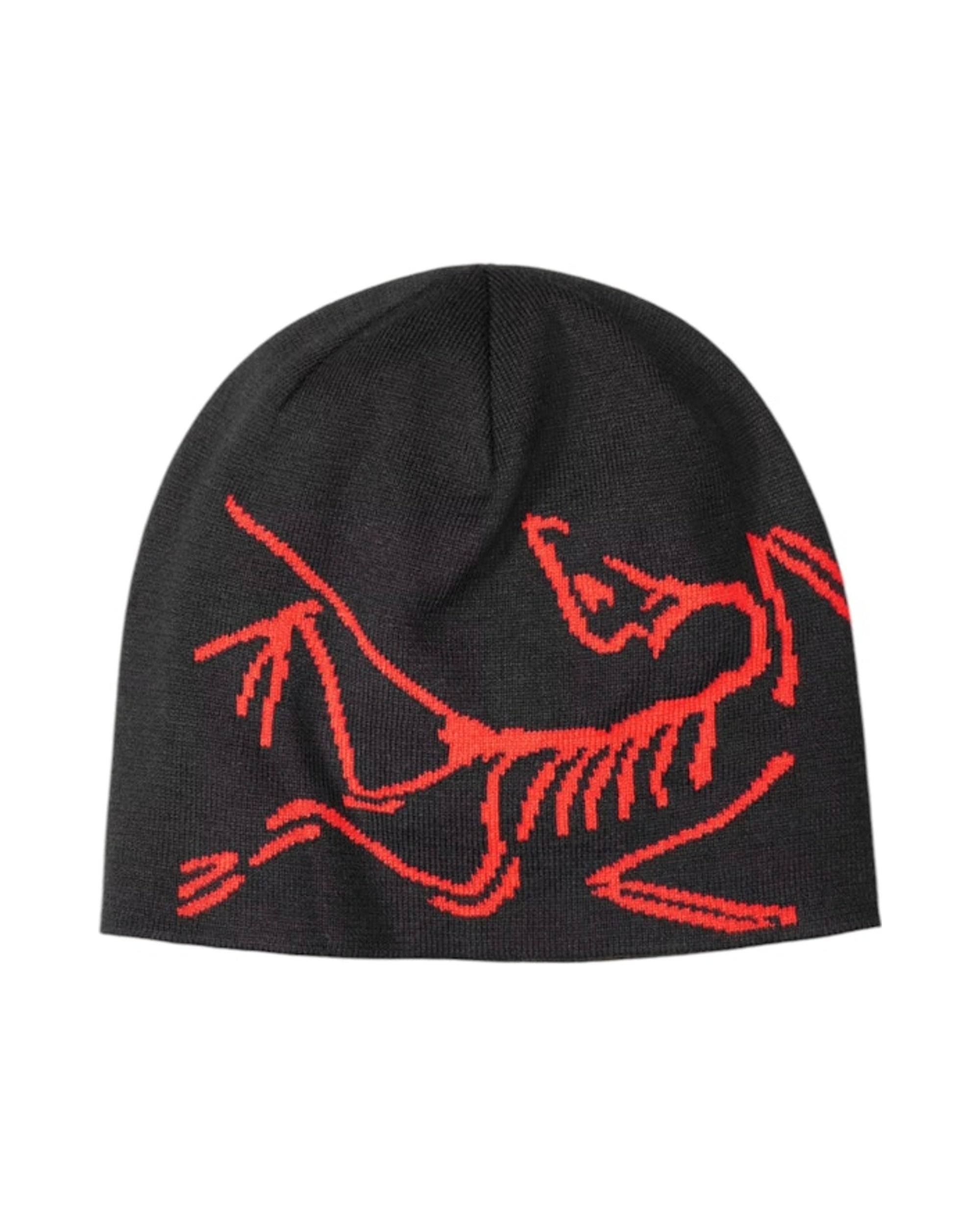Arc'teryx Lightweight Bird Head Toque Beanie Black/Dynasty - One-size