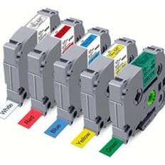 tz231 12mm black on white tz231 tz131 tz431 tz-m931 Ink Cartridge laminated compatible tape cartridge for tz tze231