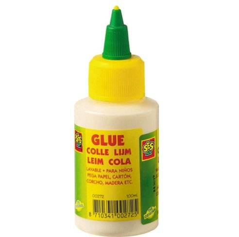 Lim 100 ml, plastflaska. Tvättbart