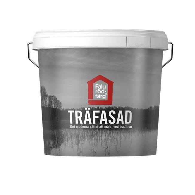 Falu Rödfärg Fasadfärg, Träfasad helmatt, 1L, Grå