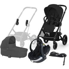 Cybex BALIOS S Lux Duovogn inkl. BeSafe iZi Go Modular X2 & Base, Moon Black