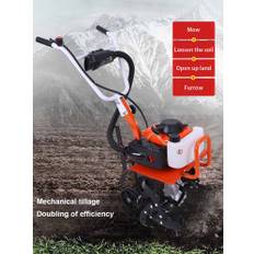 Gasoline Micro Cultivator Agricultural Garden Tools Gasoline Multi-function Minitype Rotary Tiller