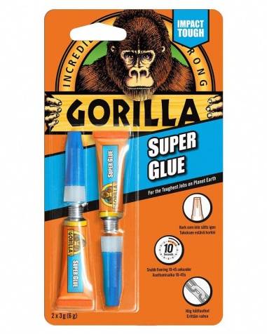 Gorilla Superlim Mini 2x3g.