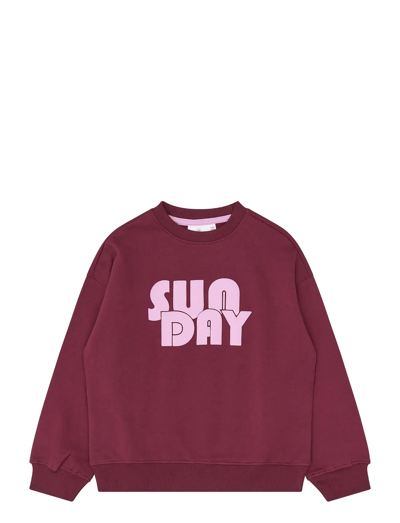 The New Tnvirna Os Sweatshirt - Burgundy - 110/116