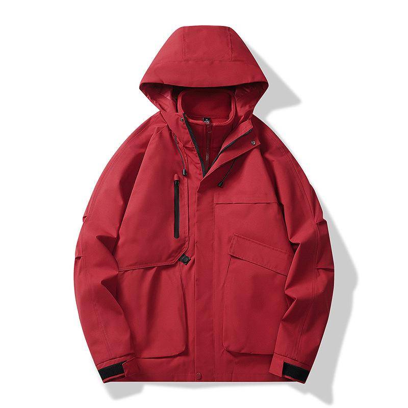 Tooling Jacket Outdoor Hard Shell New Waterproof Windproof Jacket 4XL