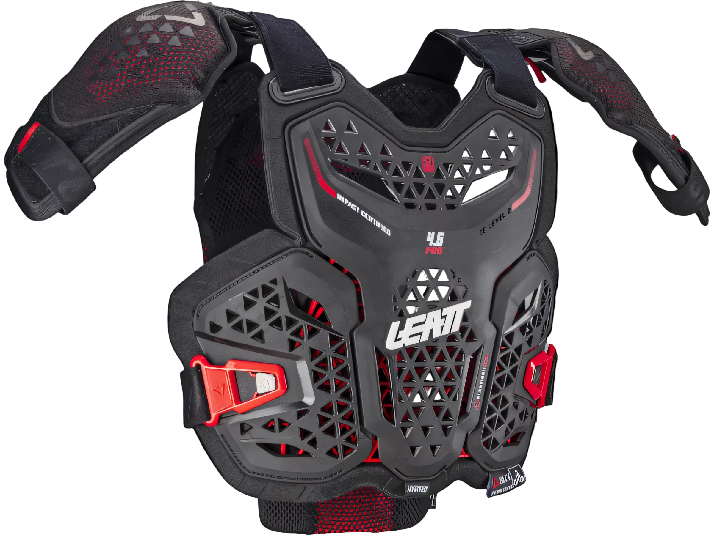 Leatt 4.5 Hybrid Pro Ungdom Brystbeskytter 2026 - L/XL / Sort