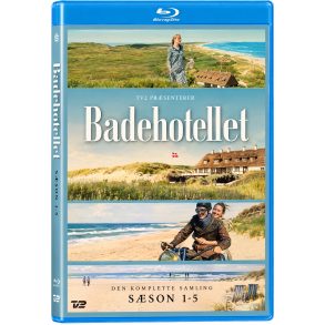 Blu-ray Badehotellet boks med sæson 1-5