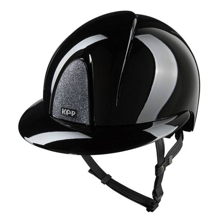 Ridhjälm Smart Nova Metal Polish Polo Star Svart/Silver (L)