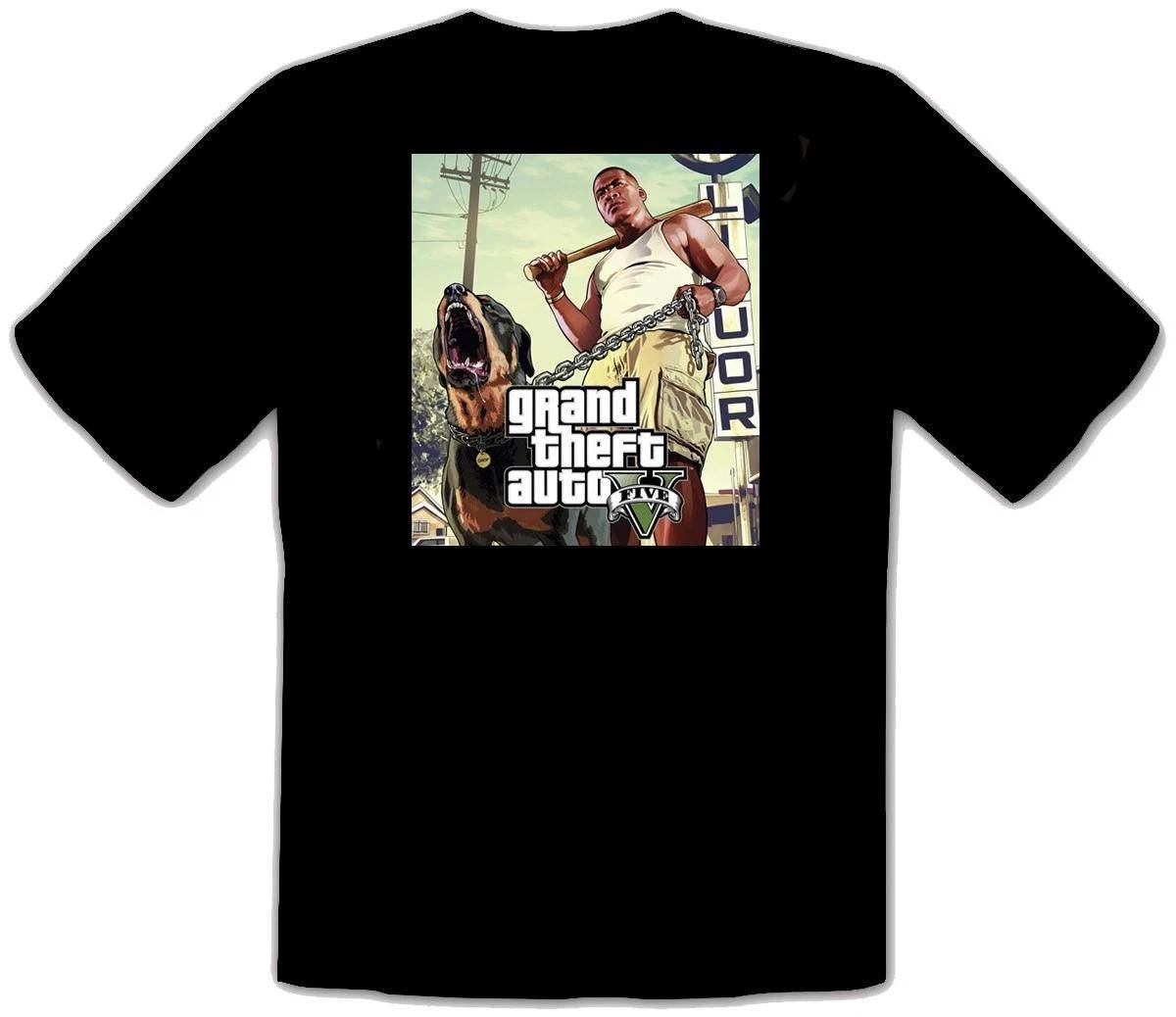 GTA V GTA 5 Grand Theft Auto 5 San-Andreas Barn T-shirt -130-SW-Kids-Handgjord cm