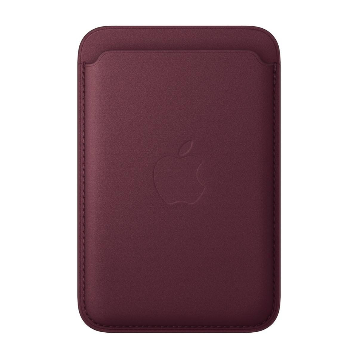 Apple iPhone FineWoven Wallet MagSafe kortholder, bordeaux.
