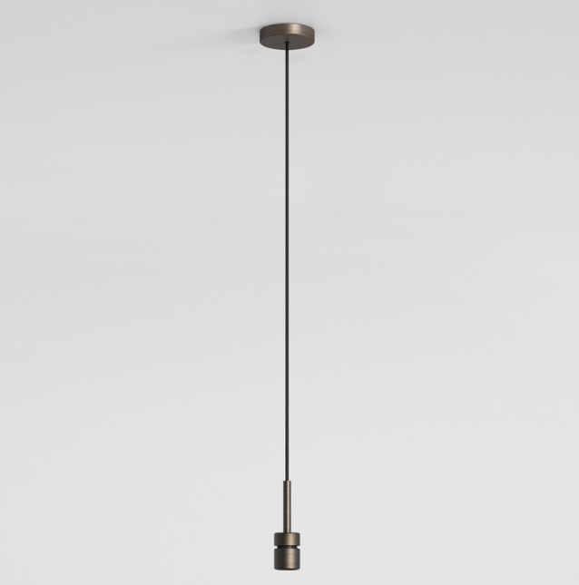 Pendant Suspension Kit 4/Curve fra Astro Lighting - Bronze / Curve 285 / Klar
