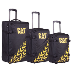 CAT TROLLEY TRACK 3 PCS KUFFERTSÆT