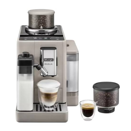 Espressomaskin 1450W, "Rivelia", Sand Beige - DeLonghi