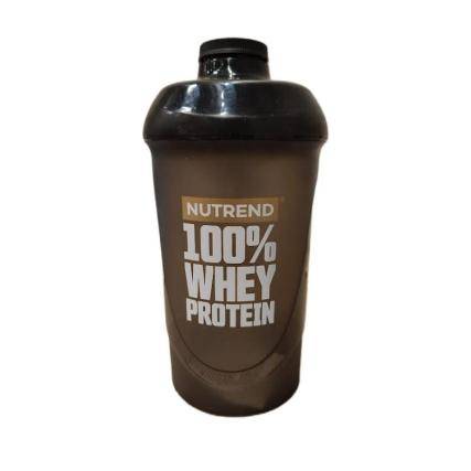 Nutrend Shaker 100% Whey Protein, Sort, 600 ml