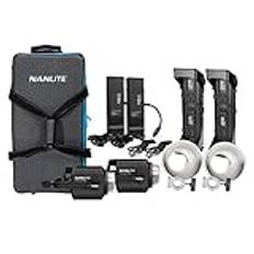 NANLITE Dual KIT Forza 500 LED-ficklampa