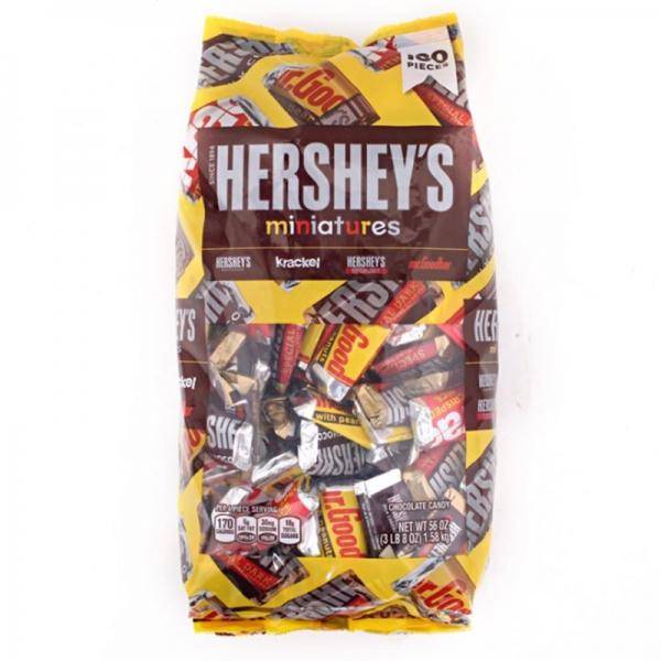 Hersheys Choklad Miniatyrer Party Pack Sortiment 1,58 kg