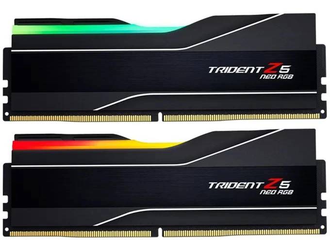 G.Skill Trident Z5 Neo RGB RAM Modul - 64GB (2x32GB), DDR5, 6000 MHz, CL30, AMD EXPO